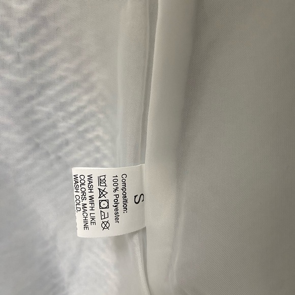 Black and white dressy coat - Picture 4 of 4